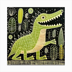 Alligator 2 Canvas Print