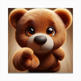 Teddy Bear 39 Canvas Print