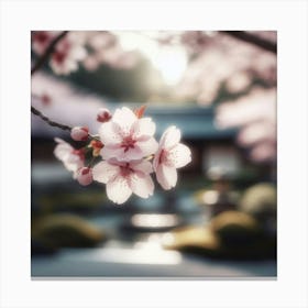 Cherry Blossoms Canvas Print