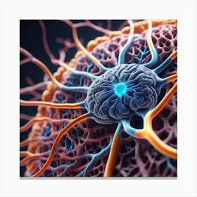 Neuron 14 Canvas Print