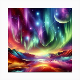 Aurora Borealis 2 Canvas Print