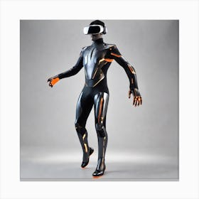 Futuristic Man 70 Canvas Print