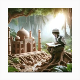 Taj Mahal Canvas Print