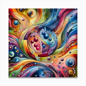 Abstract Painting 8 Canvas Print