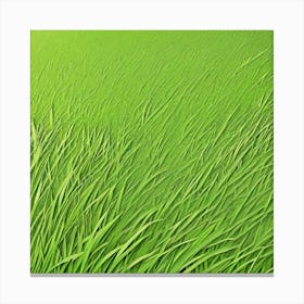 Grass Field Canvas Print