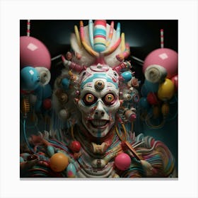 Clown 5 Canvas Print