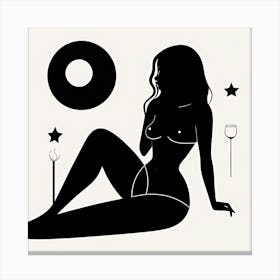 Tarot Card 3 Canvas Print