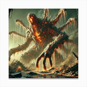 Noxythrax Corrosive Touch Converted Canvas Print