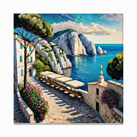 Capri Canvas Print