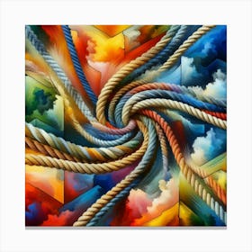 Ropes In The Sky Canvas Print