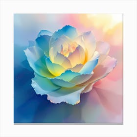 Ethereal Layers Of Light Canvas Print