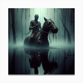 Dark Horse 1 Canvas Print