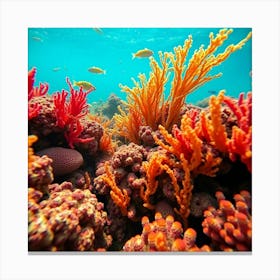 Coral Reef85 Canvas Print