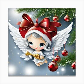 Angel Christmas 1 Canvas Print