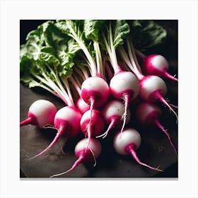 Radishes 37 Canvas Print