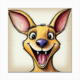 Kangaroo 28 Canvas Print