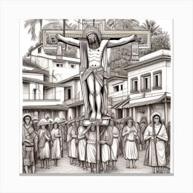 Cross Of Jesus Canvas Print
