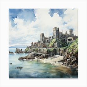 Castle Of Wales Canvas Print