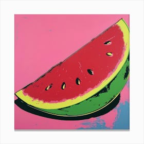 Watermelon Pop Art 4 Canvas Print