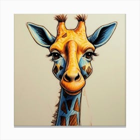 Giraffe 129 Canvas Print