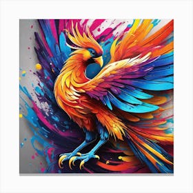 Phoenix Painting 3 Canvas Print