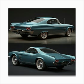 Chevrolet Corvette Canvas Print