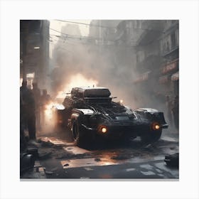 Apocalypse City 2 Canvas Print