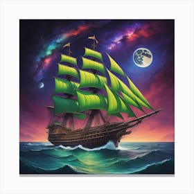 Celestial Sailors Canvas Print