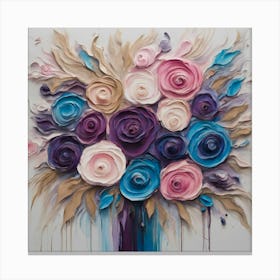 Vibrant Blooms Canvas Print