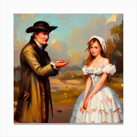 The Rich And The Poor Canvas Print