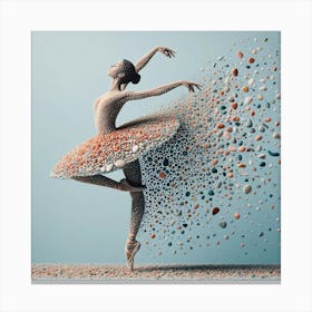 Ballerina Stone Dancer Canvas Print