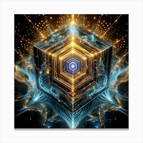 Fractal Cube 1 Canvas Print