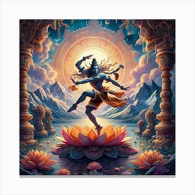 Lord Shiva 5 Canvas Print