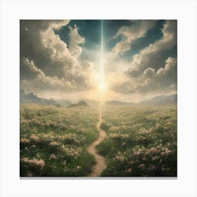 Path Of Light 1 Canvas Print