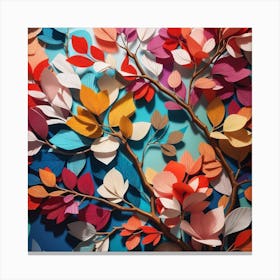 Paper Art Canvas Print