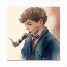 Sherlock Holmes Canvas Print