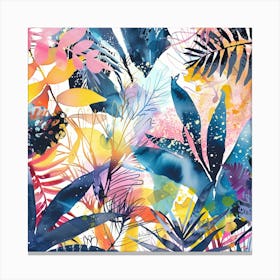 Tropical Jungle Canvas Print