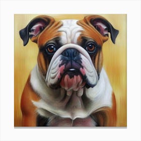 Bulldog Canvas Print