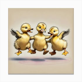 Ducklings 31 Canvas Print