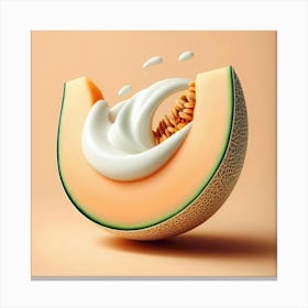 Cantaloupe Canvas Print