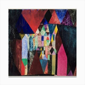 Municipal Jewel (1917) By Paul Klee Canvas Print