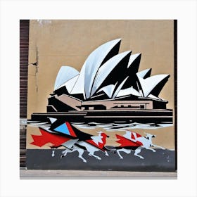 Sydney Opera House 14 Canvas Print