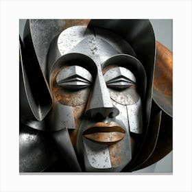 Abstract Sculpture 4 Canvas Print