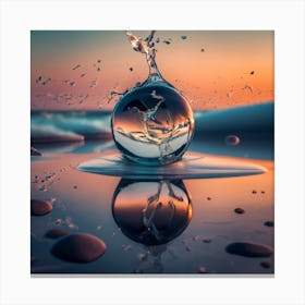 Water Drop 1 Canvas Print