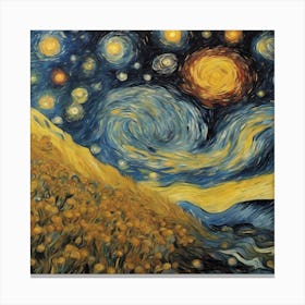 Starry Night 5 Canvas Print