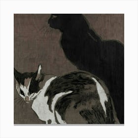 Two Cats Canvas Print