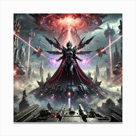 Queen Sorath Superweapon Deployment Scene 1024x1024 Stampe su tela