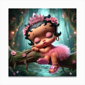 Betty Boop Canvas Print