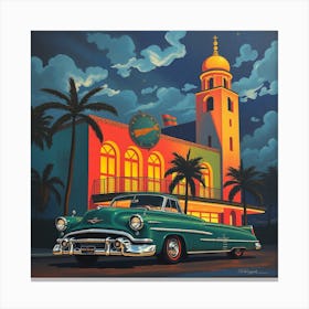 Miami Beach Canvas Print