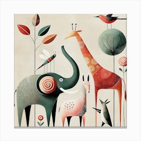 Surreal Animals 016 Toile